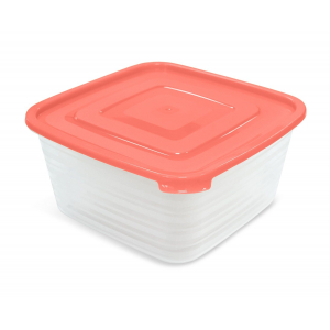 Контейнер для продуктов (СВЧ)"Унико"квадр.набор 0,45л,0,9л,1,4л, (уп.24) С219