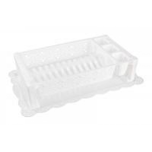 Сушилка для посуды "Кружево" (белый) (уп.6) М6283